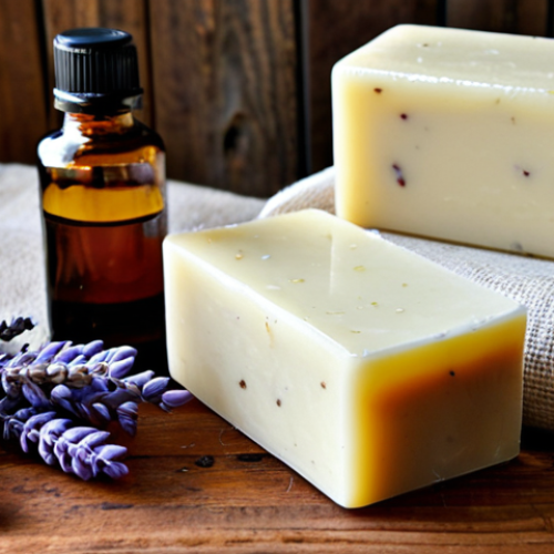 Home 9 Natural Soap Scene**
A stack of colorful, handcrafted soaps made with natural ingredients like coconut oil, olive oil, and shea butter. Scattered around are dried herbs, flowers (like lavender and chamomile), and essential oil bottles. Background is a rustic wooden table with a linen cloth. Focus on the textures and natural colors. "Safe for work", "appropriate content", "fully clothed" (implied by the subject matter), "professional photography", "modest", "family-friendly", "perfect anatomy" (not applicable but included for safety), "correct proportions", "natural details."
**