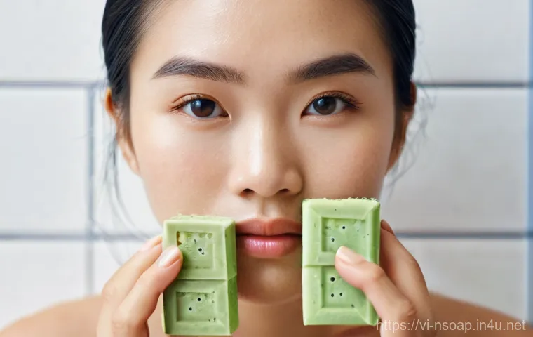 천연비누 알레르기 - Prompt for "Misconceptions and Initial Confusion"**

A vibrant, hyperrealistic image featuring a you...