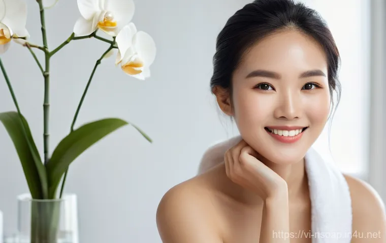 천연비누 알레르기 - Prompt for "Sensitive Skin Reaction and the Importance of Patch Testing"**

A close-up, high-definit...